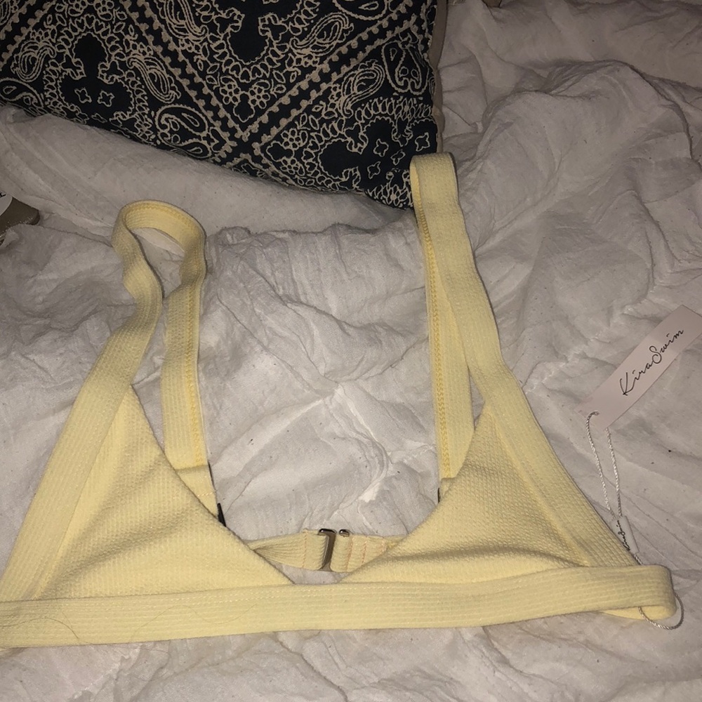 Kira swim carmen butter top